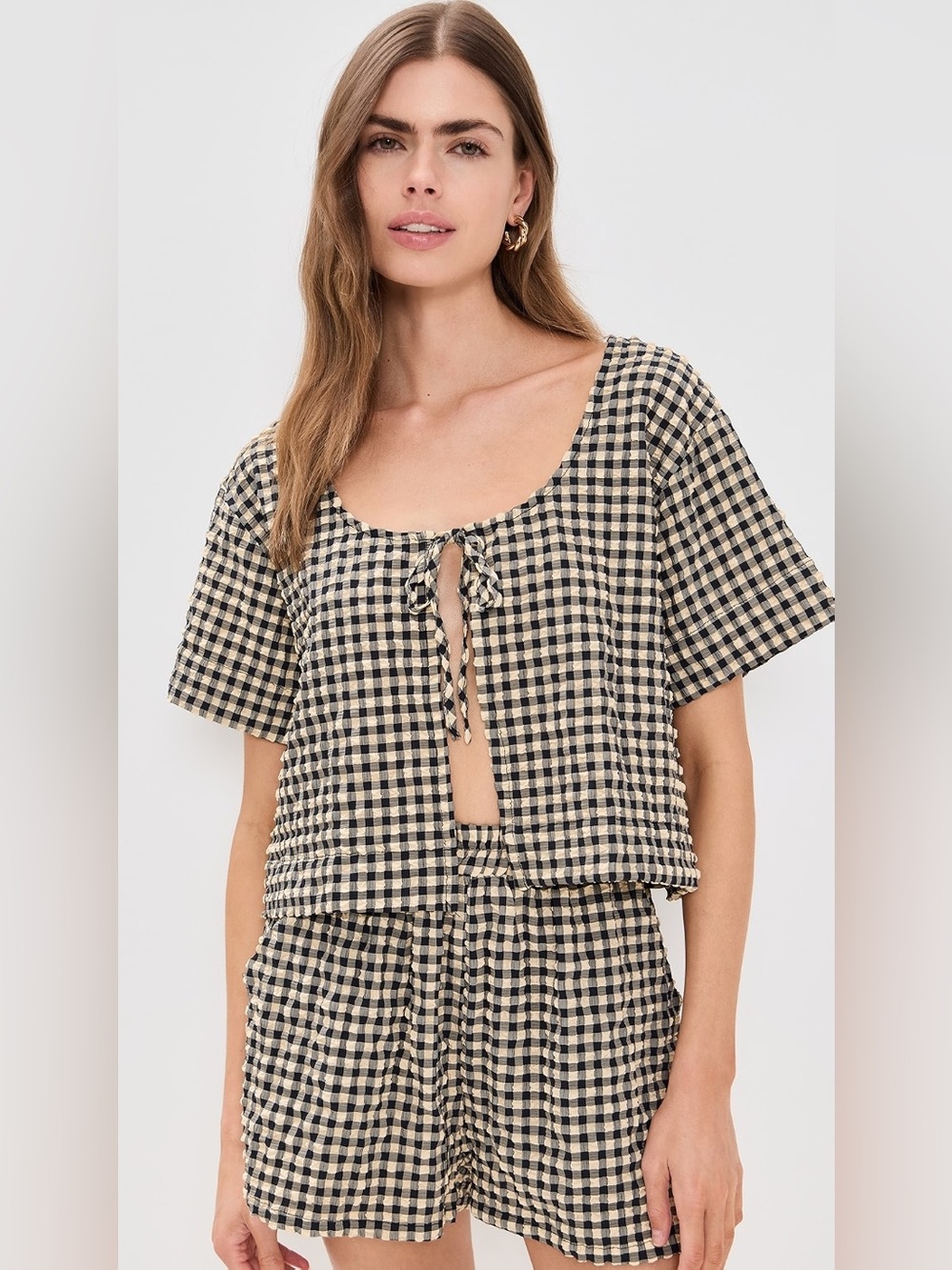 VRG GRL The Sea & I Smock Top